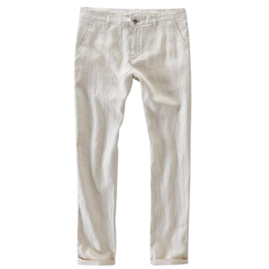 100% Lanene Casual Hlače